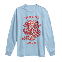 Proud Canada National Soccer Fan 2026 Patriotic Gift Long Sleeve Shirt