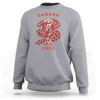 Proud Canada National Soccer Fan 2026 Patriotic Gift Sweatshirt