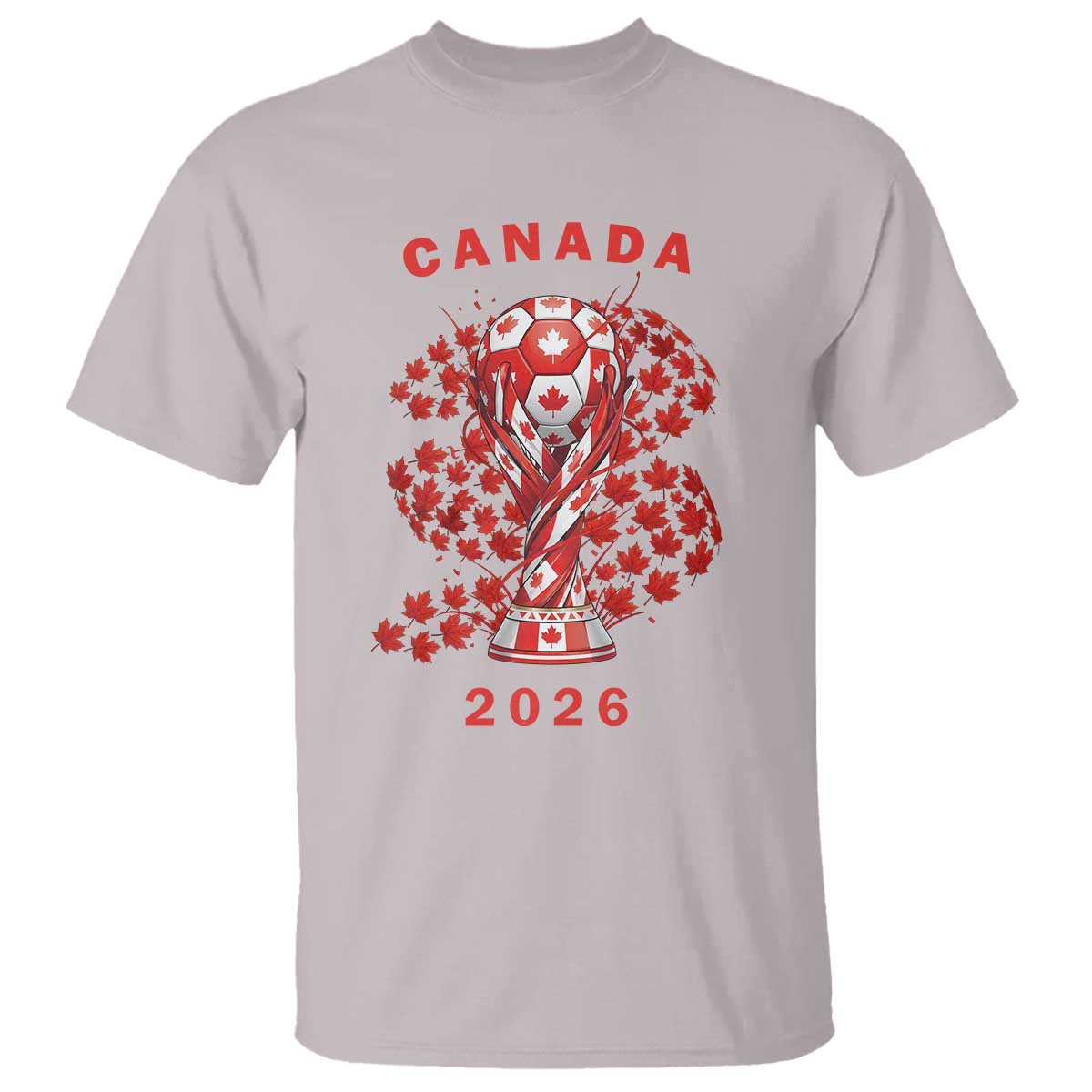 Proud Canada National Soccer Fan 2026 Patriotic Gift T Shirt