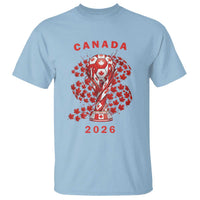 Proud Canada National Soccer Fan 2026 Patriotic Gift T Shirt