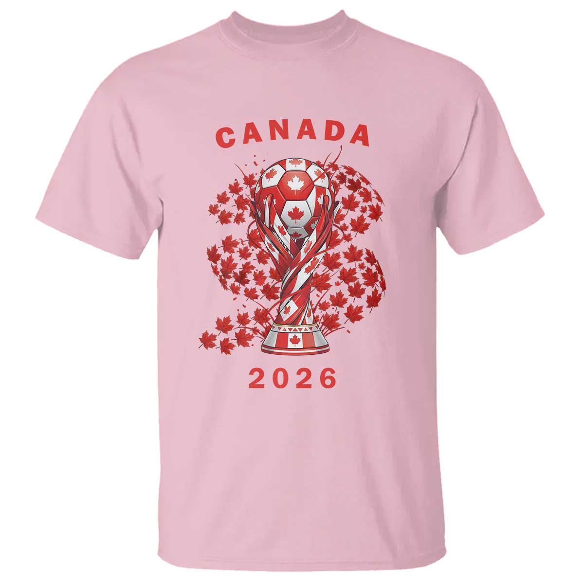Proud Canada National Soccer Fan 2026 Patriotic Gift T Shirt