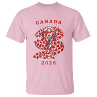 Proud Canada National Soccer Fan 2026 Patriotic Gift T Shirt