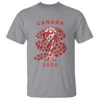 Proud Canada National Soccer Fan 2026 Patriotic Gift T Shirt