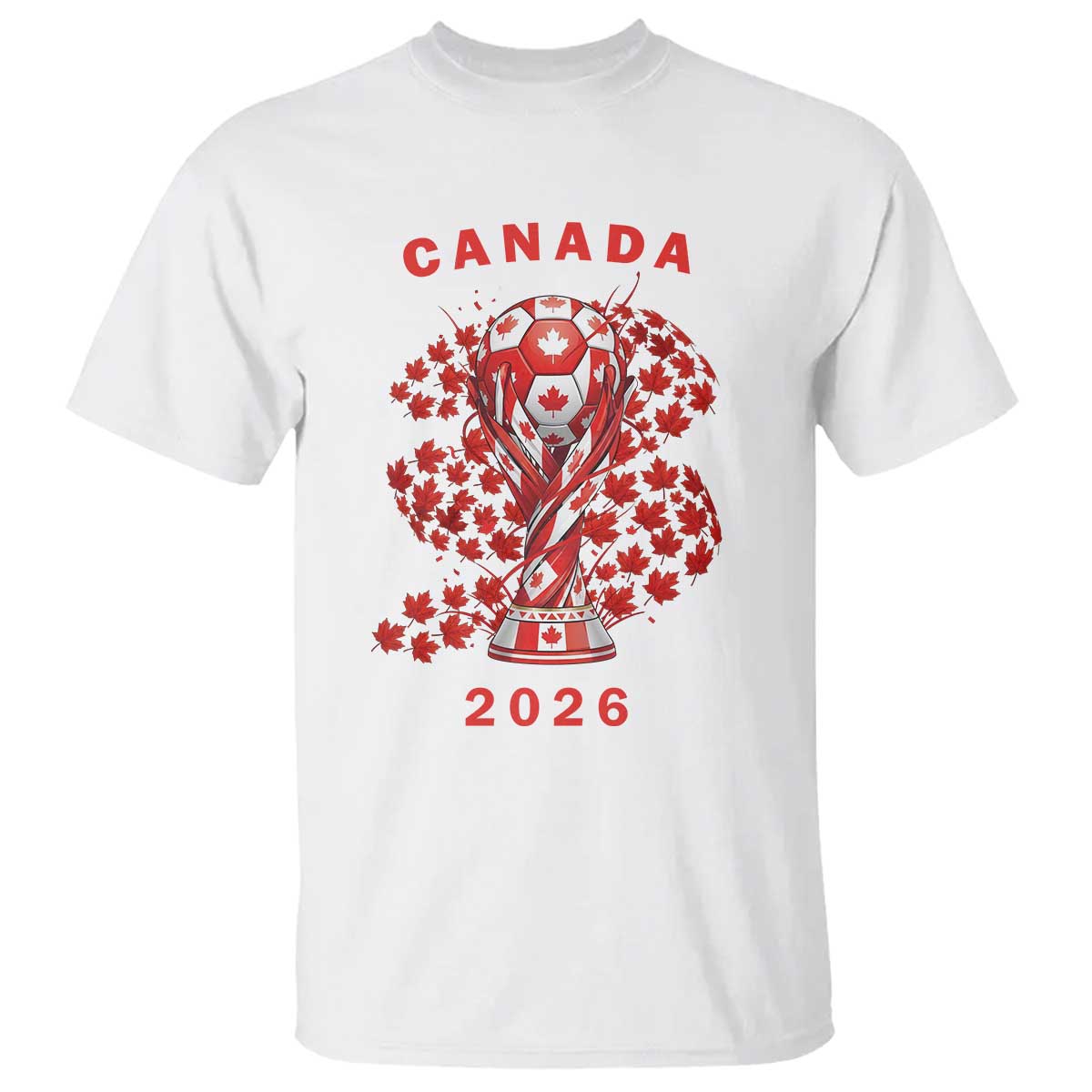 Proud Canada National Soccer Fan 2026 Patriotic Gift T Shirt
