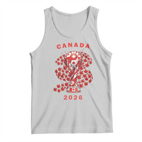 Proud Canada National Soccer Fan 2026 Patriotic Gift Tank Top
