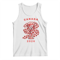 Proud Canada National Soccer Fan 2026 Patriotic Gift Tank Top