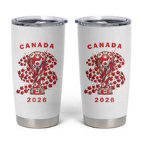 Proud Canada National Soccer Fan 2026 Patriotic Gift Tumbler Cup