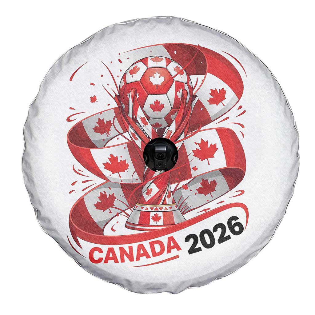 Canada Soccer Fan Spare Tire Cover International Football Lover Gift