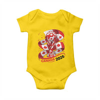 Canada Soccer Fan Baby Onesie International Football Lover Gift