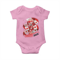 Canada Soccer Fan Baby Onesie International Football Lover Gift