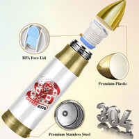 Canada Soccer Fan Bullet Tumbler International Football Lover Gift