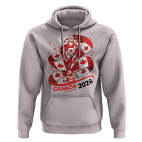 Canada Soccer Fan Hoodie International Football Lover Gift