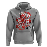 Canada Soccer Fan Hoodie International Football Lover Gift