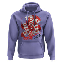 Canada Soccer Fan Hoodie International Football Lover Gift