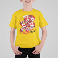 Canada Soccer Fan T Shirt For Kid International Football Lover Gift