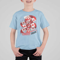 Canada Soccer Fan T Shirt For Kid International Football Lover Gift