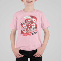 Canada Soccer Fan T Shirt For Kid International Football Lover Gift