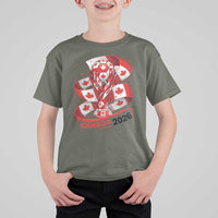 Canada Soccer Fan T Shirt For Kid International Football Lover Gift