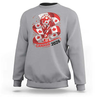 Canada Soccer Fan Sweatshirt International Football Lover Gift