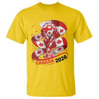 Canada Soccer Fan T Shirt International Football Lover Gift
