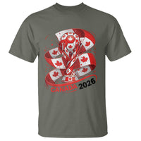 Canada Soccer Fan T Shirt International Football Lover Gift