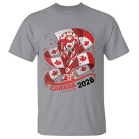 Canada Soccer Fan T Shirt International Football Lover Gift