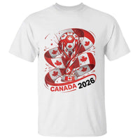 Canada Soccer Fan T Shirt International Football Lover Gift