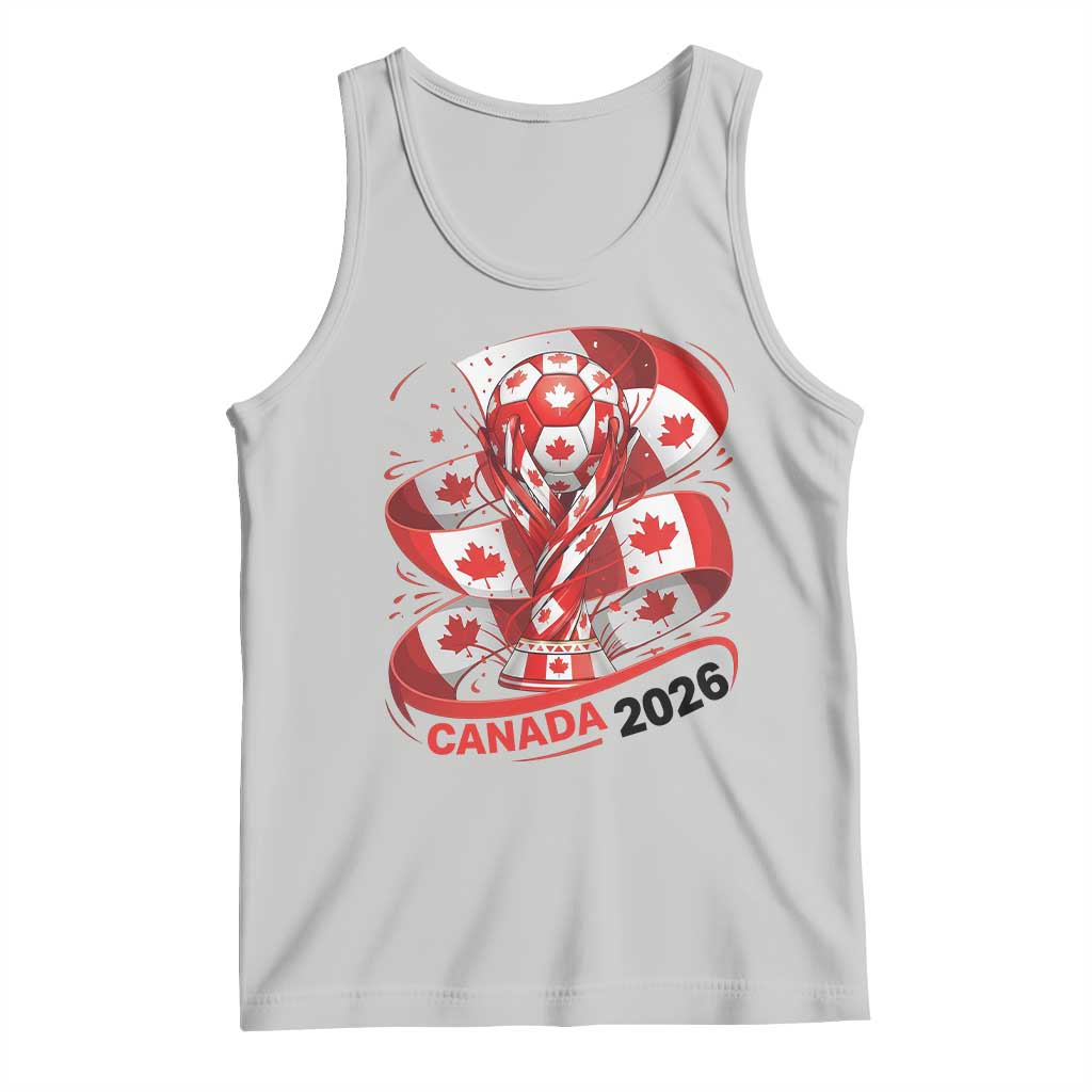Canada Soccer Fan Tank Top International Football Lover Gift