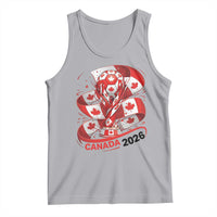 Canada Soccer Fan Tank Top International Football Lover Gift