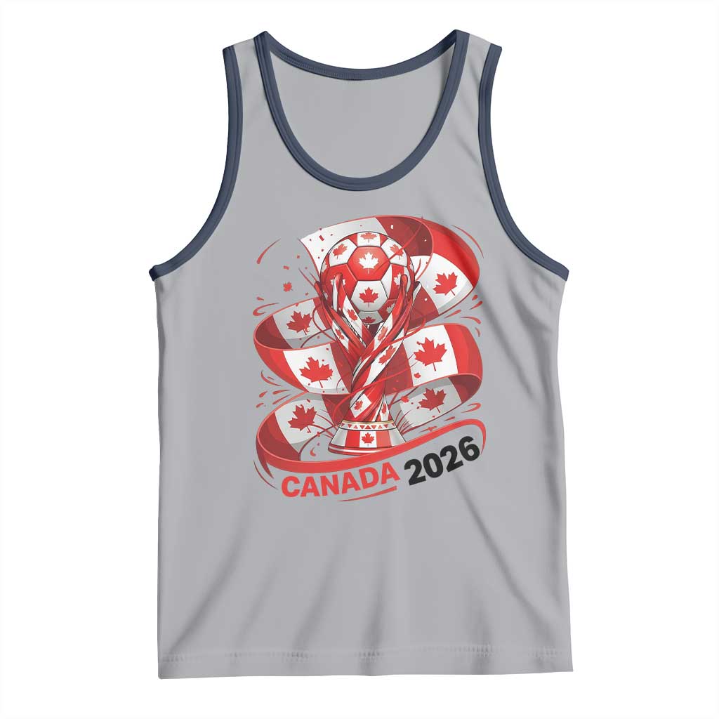 Canada Soccer Fan Tank Top International Football Lover Gift