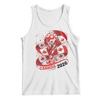 Canada Soccer Fan Tank Top International Football Lover Gift