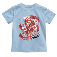 Canada Soccer Fan Toddler T Shirt International Football Lover Gift