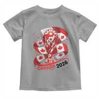 Canada Soccer Fan Toddler T Shirt International Football Lover Gift