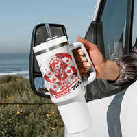 Canada Soccer Fan Tumbler With Handle International Football Lover Gift
