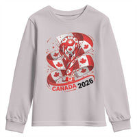 Canada Soccer Fan Youth Sweatshirt International Football Lover Gift