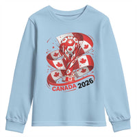 Canada Soccer Fan Youth Sweatshirt International Football Lover Gift