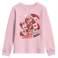 Canada Soccer Fan Youth Sweatshirt International Football Lover Gift