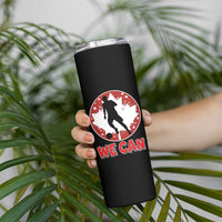 We Can Canada Soccer Skinny Tumbler Canadian Football Fan Pride