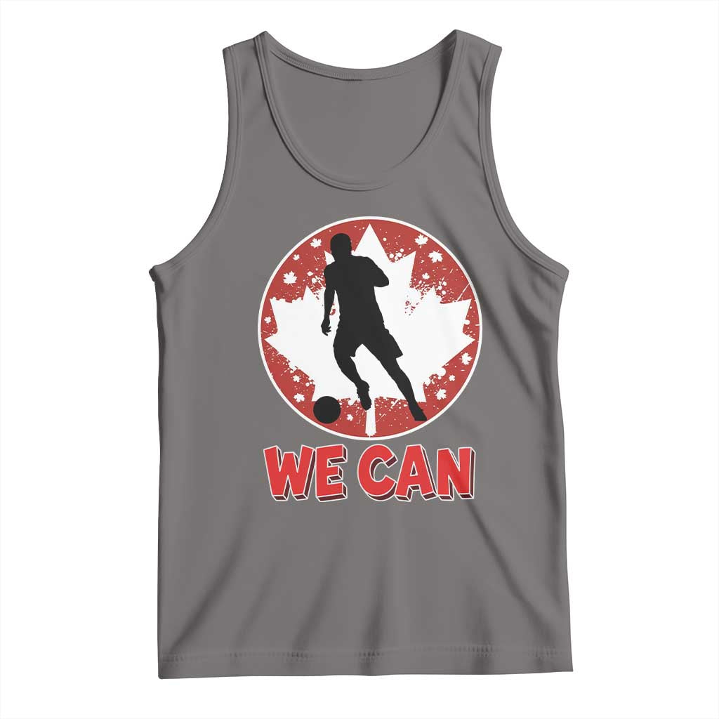 We Can Canada Soccer Tank Top Canadian Football Fan Pride