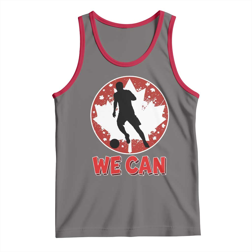 We Can Canada Soccer Tank Top Canadian Football Fan Pride