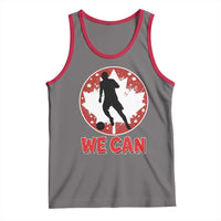 We Can Canada Soccer Tank Top Canadian Football Fan Pride