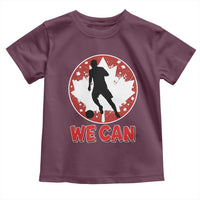 We Can Canada Soccer Toddler T Shirt Canadian Football Fan Pride