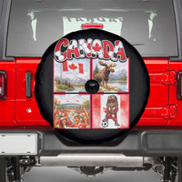 Proud Canada National Soccer Fan 2026 Gift Spare Tire Cover