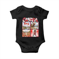 Proud Canada National Soccer Fan 2026 Gift Baby Onesie