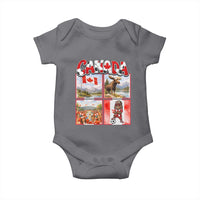 Proud Canada National Soccer Fan 2026 Gift Baby Onesie