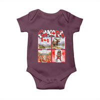 Proud Canada National Soccer Fan 2026 Gift Baby Onesie
