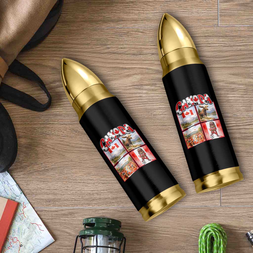 Proud Canada National Soccer Fan 2026 Gift Bullet Tumbler