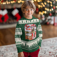 Proud Canada National Soccer Fan 2026 Gift Ugly Christmas Sweater