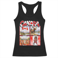 Proud Canada National Soccer Fan 2026 Gift Racerback Tank Top