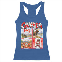 Proud Canada National Soccer Fan 2026 Gift Racerback Tank Top